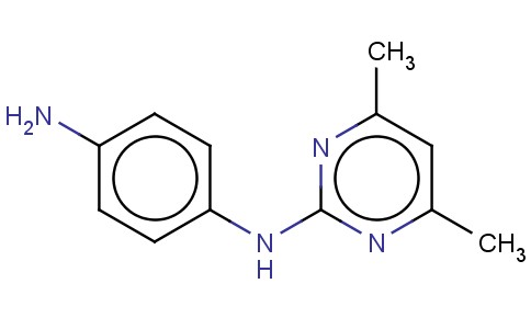 2-[N-(4-AMINOPHENYL)AMINO]-4,6-DIMETHYLPYRIMIDINE